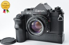 [ N COMME NEUF avec enrouleur ] Canon NEW F-1 Eye Level + New FD 50mm f1.4 Le...