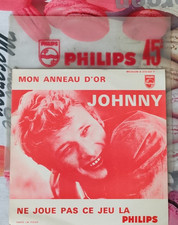 disque vinyle 45 tours Johnny