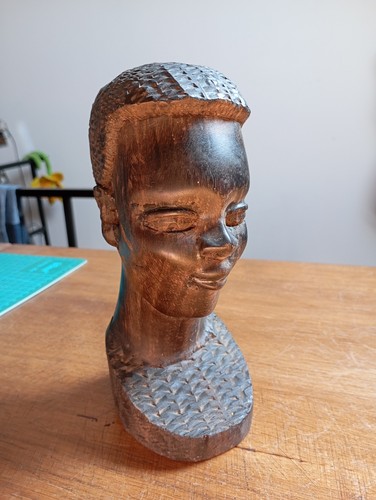 Statuette africaine buste - ,