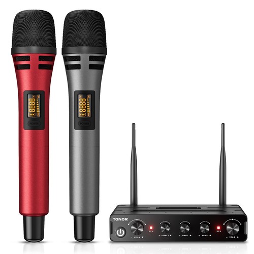 Micro karaoke sans fil - micro, fil,