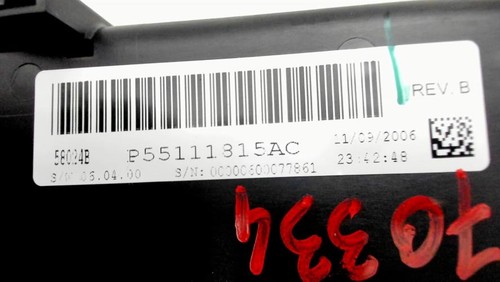 Commande chauffage chrysler - chauffage,