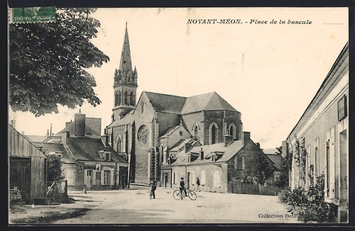 Cpa noyant méon - noyant-méon,, la