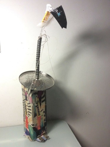 Sculpture art brut recup - brut,
