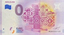 BILLET 0  EURO  AZULEJOS PORTUGAL  2019  NUMERO DIVERS