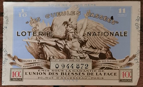 Billet loterie nationale - de,