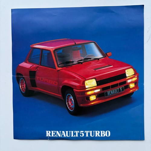 Brochure catalogue renault 5 - brochure,