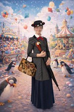 Mary Poppins Costume- with