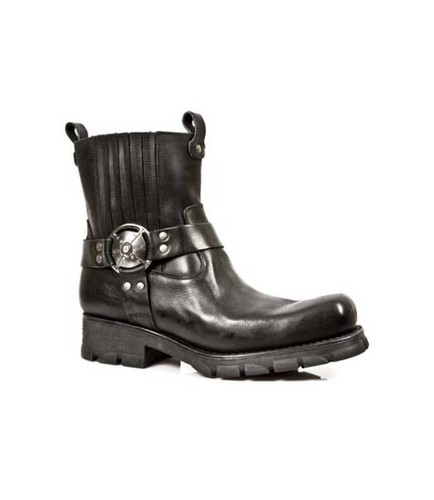 Bottines biker motard homme - motard, en