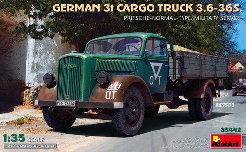 Miniart 35442 opel blitz 35 - miniart,