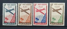 Série 4 Timbres Réunion