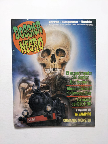 Dossier negro 196 - dossier, 1986