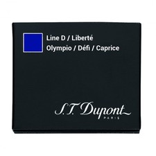 6 cartouches bleu royal stylo