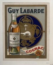 AFFICHE  POSTER     COGNAC GUY