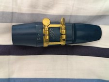 Bec Ténor Vandoren T45 bleu Parfait état date d'achat 1987