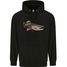 Un Sweat À Capuche Pour Homme En Coton À 80% De Poisson Brochet
