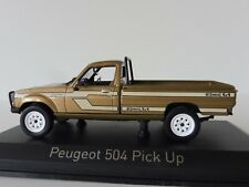Peugeot 504 Pick Up Dangel 4x4 1985 1/43 Norev 475457 Beige Metallic California