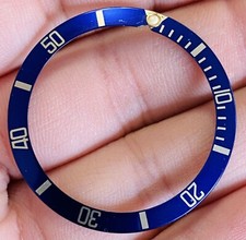 Rolex Blue Insert For Submariner Date Model Ref 16808 16803 16613 16618 SP14