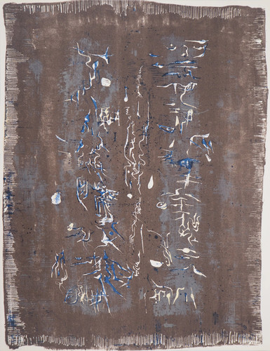 Zao wou l - :, l'écriture