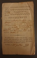 Livret militaire premier - livret,