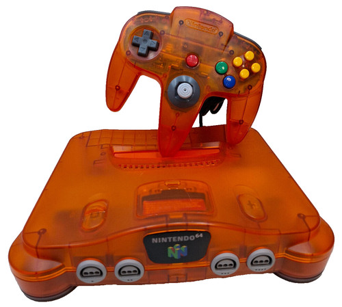 Console nintendo n64 fire - console,