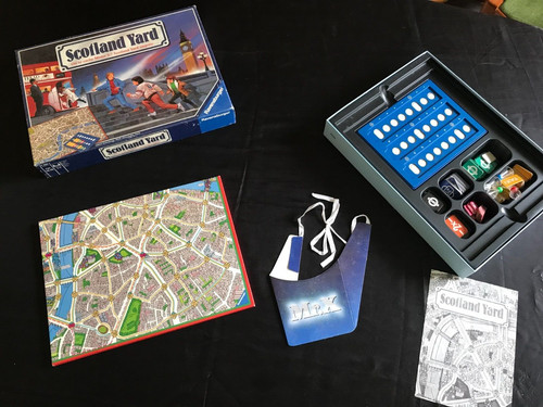 Jeu plateau scotland yard - jeu,