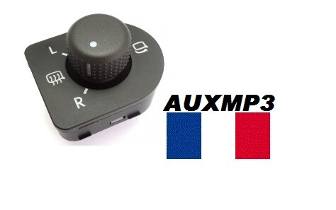 Bouton reglage retroviseur