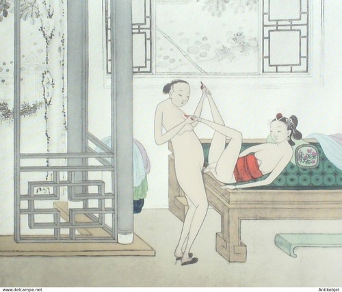 Estampe chinoise claude tchou - estampe,