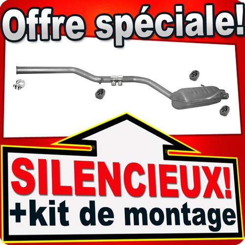 Silencieux arriere pour - arriere,