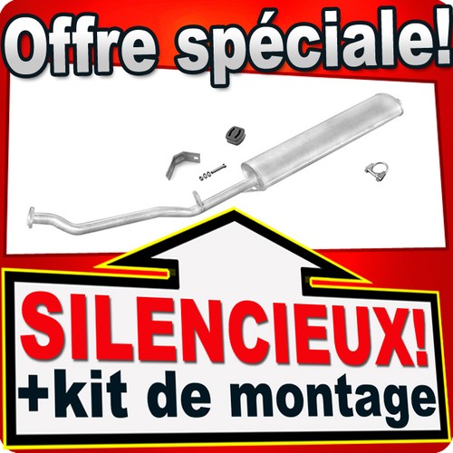 Silencieux intermédiaire pour - silencieux,