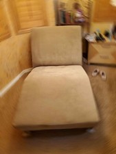 chaise lounge yellow velvet