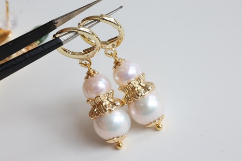 Boucles oreilles or jaune - boucles,