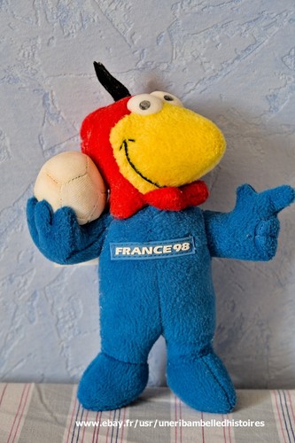 Peluche france mascotte - peluche,