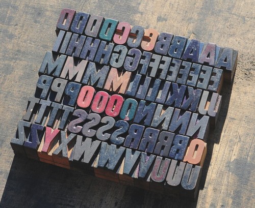 Anciens caractères - a-z,