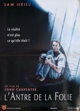 IN THE MOUTH OF MADNESS - CARPENTER / MADNESS - ORIGINAL FRENCH MOVIE POSTER