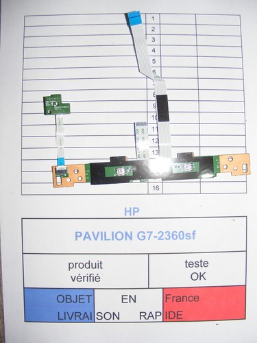 Module boutons touchpad pour - module,
