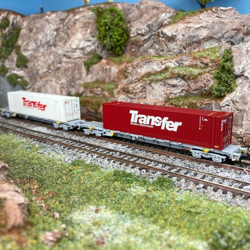 Wagons porte conteneurs - 2,