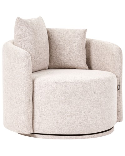 Fauteuil pivotant tissu - pivotant, en
