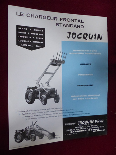 Prospectus catalogue agricole - prospectus,