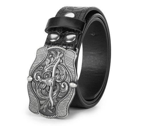 Boucle ceinture cuir - de,