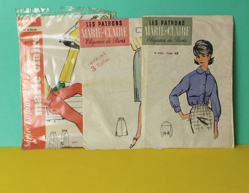 Lot patron couture vintage - couture,