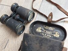 Jumelle militaire Française avec boitier ww1 militaria.