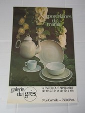 PORCELAINES DU MARAIS AFFICHE