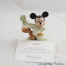 Figurine Mickey DISNEY Lenox Top O' the Mornin' Mickey porcelaine St Patrick