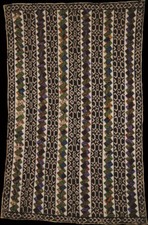 Tenture murale, tableaux, nappe, patchwork, Afrique