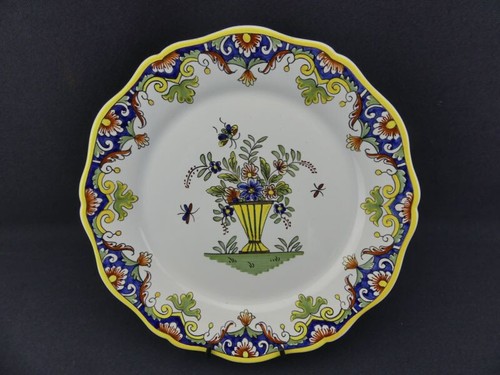 Assiette faïence de - assiette, en