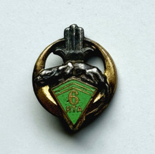 INSIGNE DE CHÉCHIA AFN - 6° RTA RÉGIMENT DE TIRAILLEURS ALGÉRIENS - DRAGO PARIS