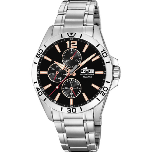Montre lotus homme acier - lotus,