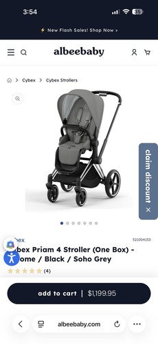 New sealed box cybex - sealed,