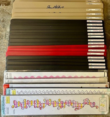 Huge lot sizzix strip - *, dies