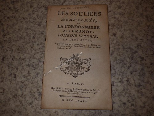 1776 souliers mors dorés - dorés, ou